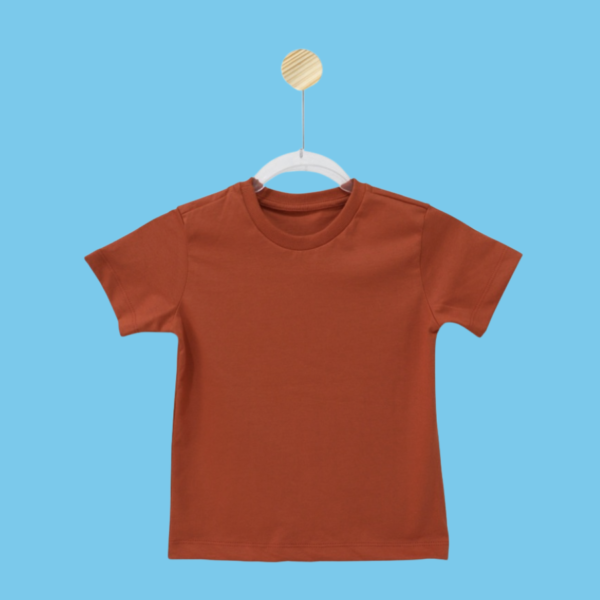 Blusa Básica - Laranja Ferrugem