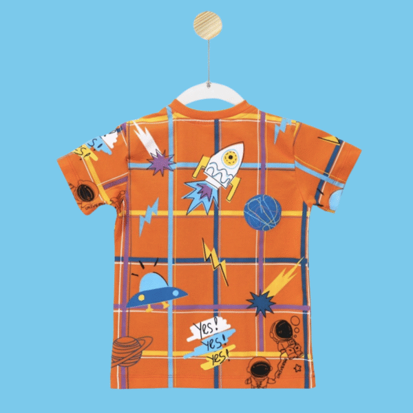 Blusa Espaço Sideral laranja - Imagem 2