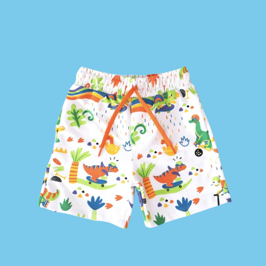 Bermuda Moletom Dino Radical