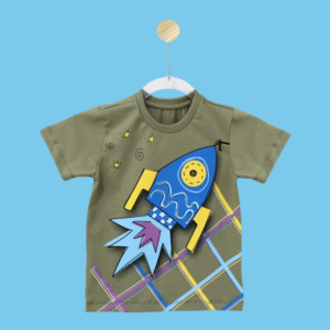 Blusa Foguete em Ação