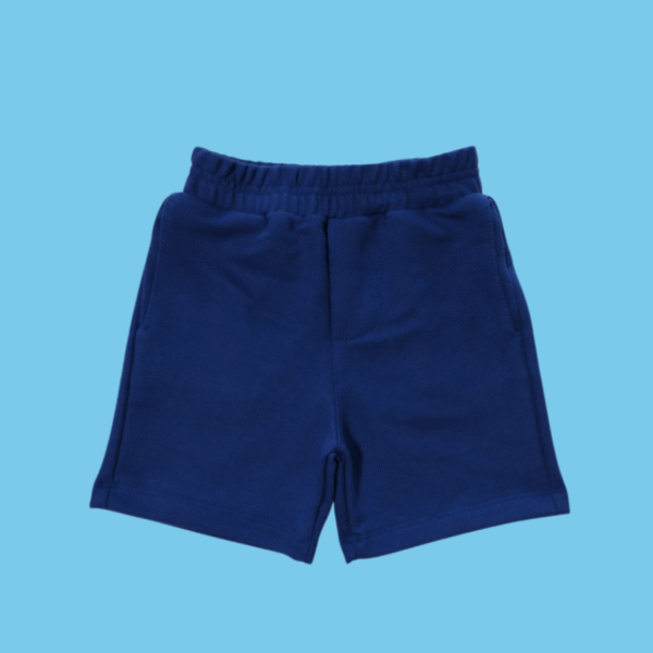 Bermuda Moletom - Azul Bic