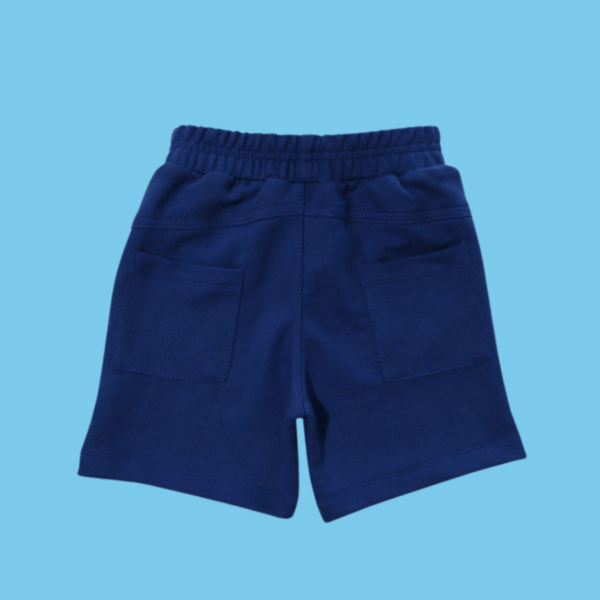 Bermuda Moletom - Azul Bic - Imagem 2