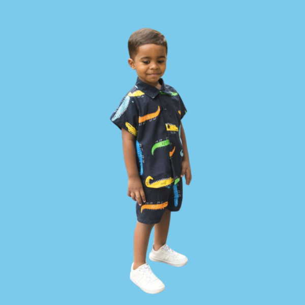 Conjunto Jacaréloco – Preto - Imagem 2