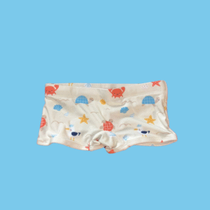 Sunga Boxer Fundo do Mar Bege