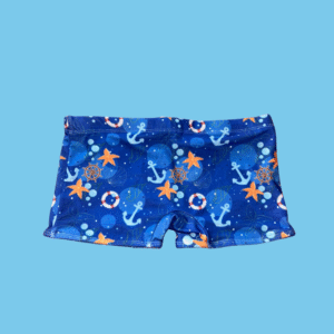Sunga Boxer Fundo do Mar Azul