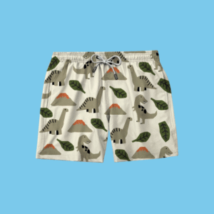 Short Tactel Jurássico