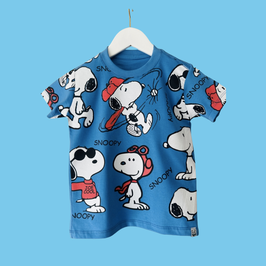Blusa Snoopy Azul