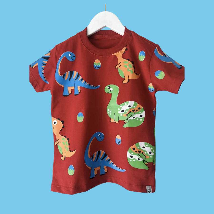 Blusa Dinos Vermelha