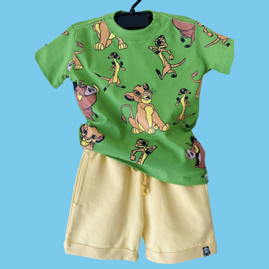 Blusa Rei Leão - Verde - Imagem 2